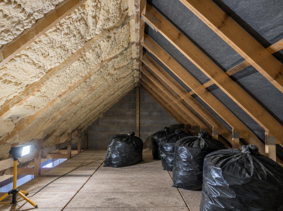 Open-Cell Spray Foam Removal